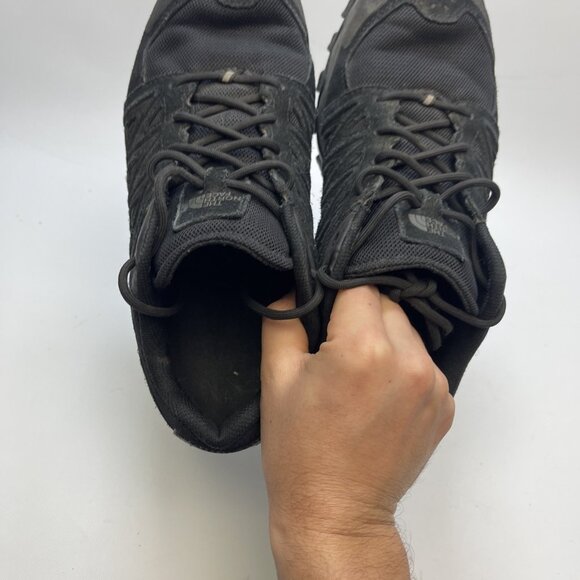 The North Face Truckee Low Hiking Shoes Black Suede Men Sz 9 US Outdoor Trekking - Picture 13 of 16